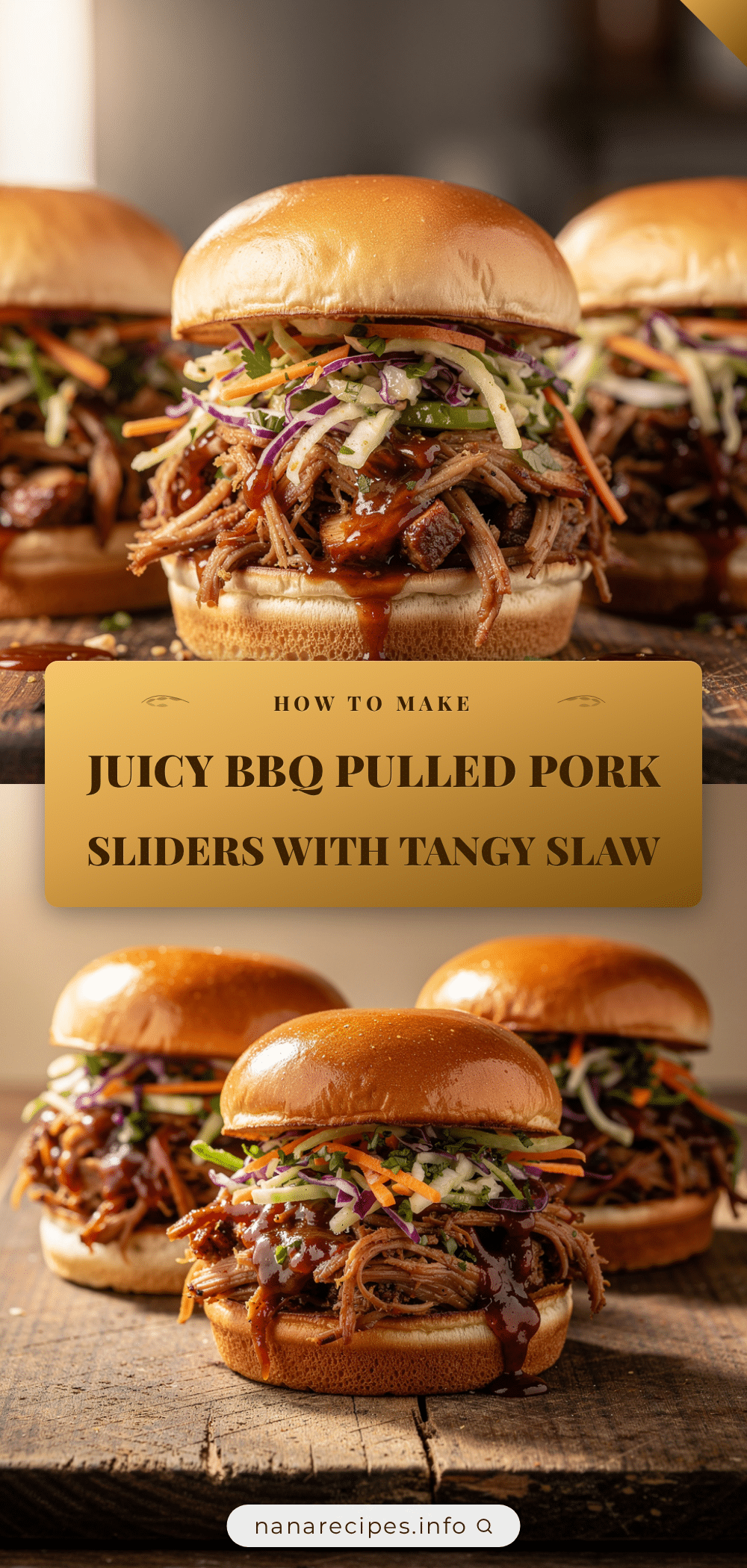 BBQ pulled pork sliders recipe