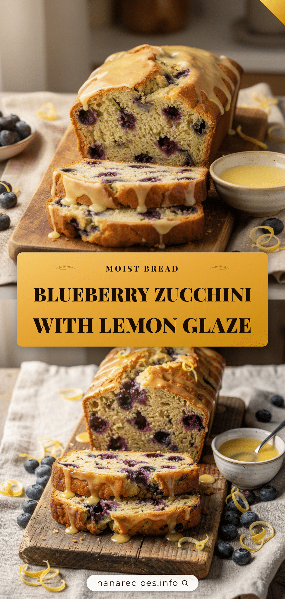 blueberry zucchini bread recipe