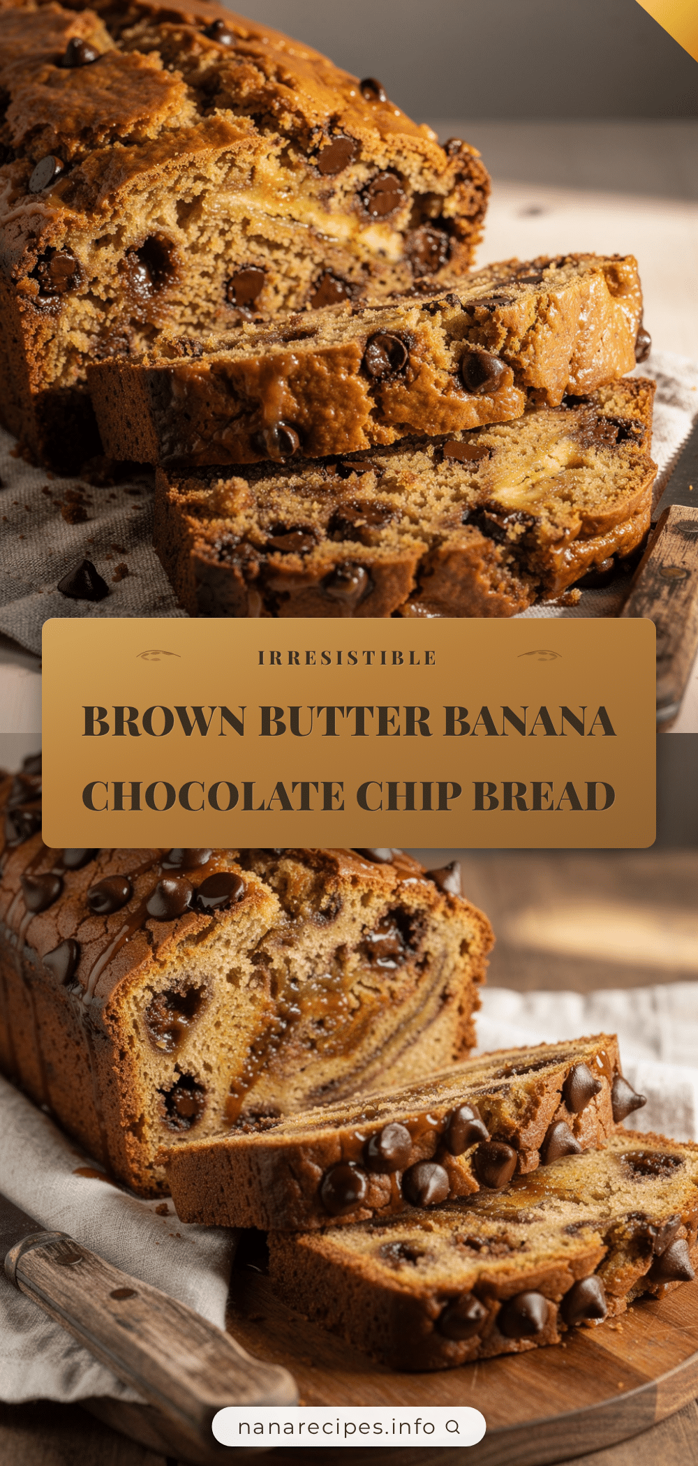 brown butter banana bread recipe