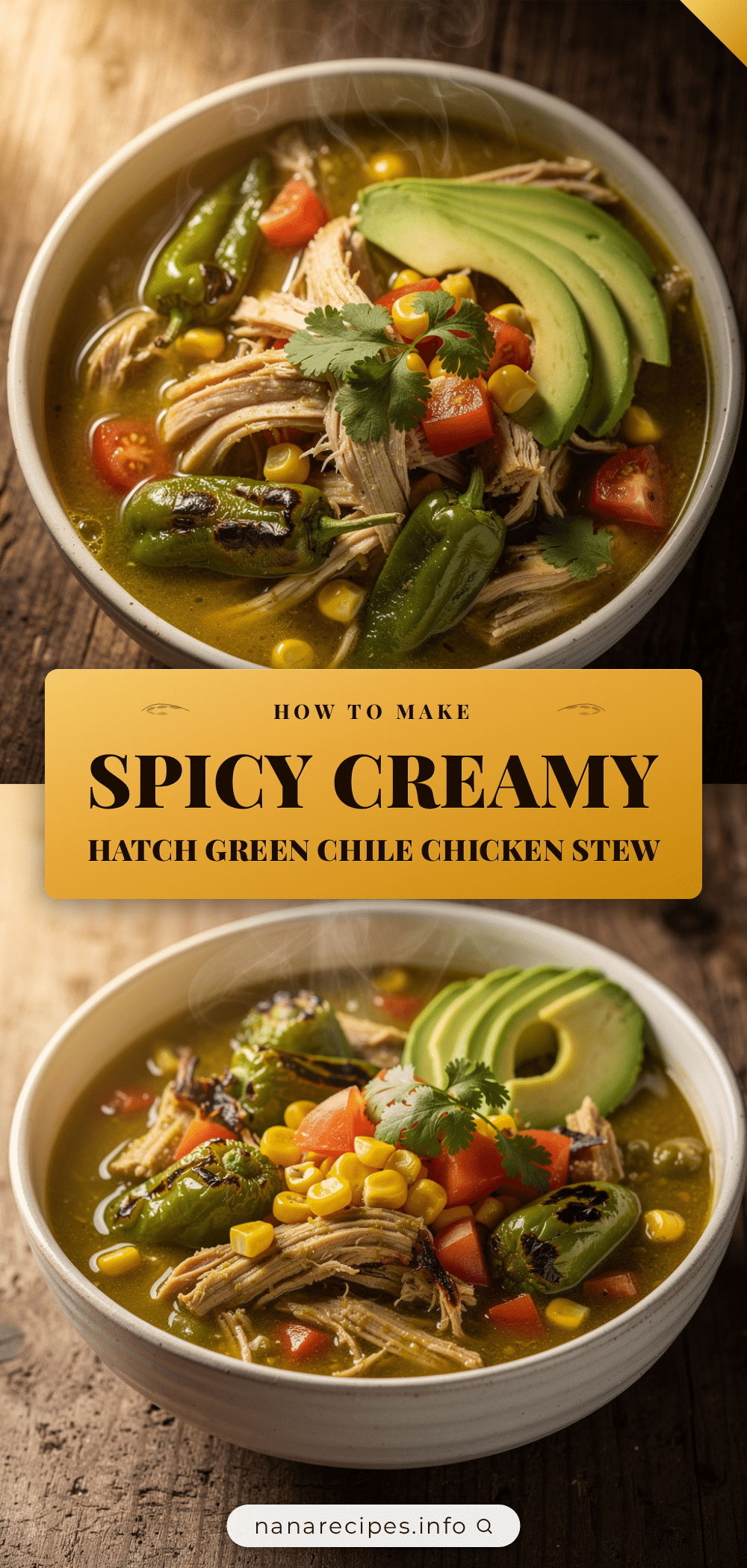creamy hatch green chile chicken stew recipe