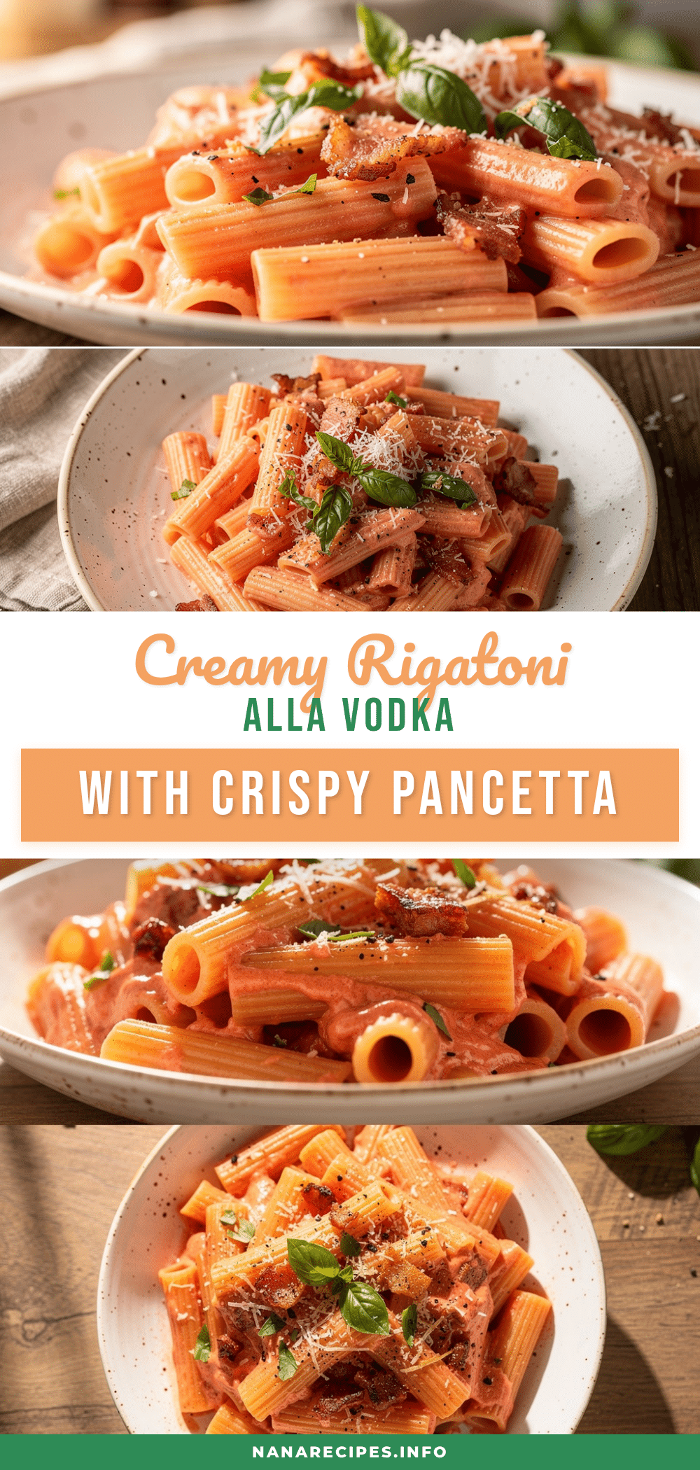 creamy rigatoni alla vodka recipe