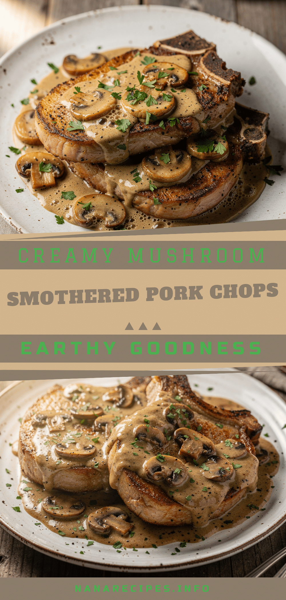 creamy smothered pork chops recipe