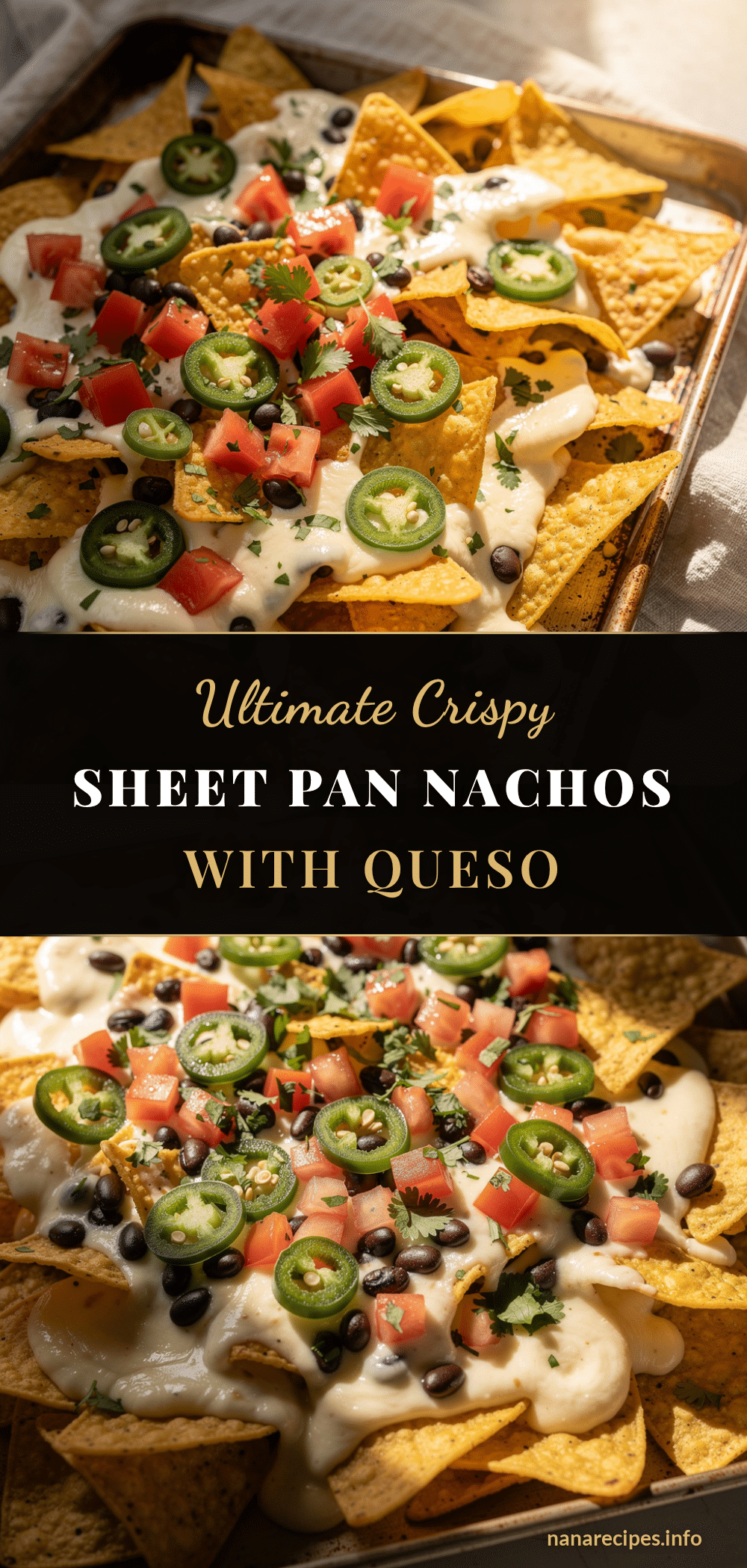 crispy sheet pan nachos recipe