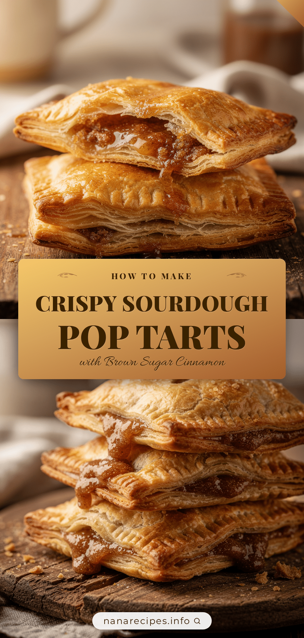 Crispy Sourdough Pop Tarts recipe