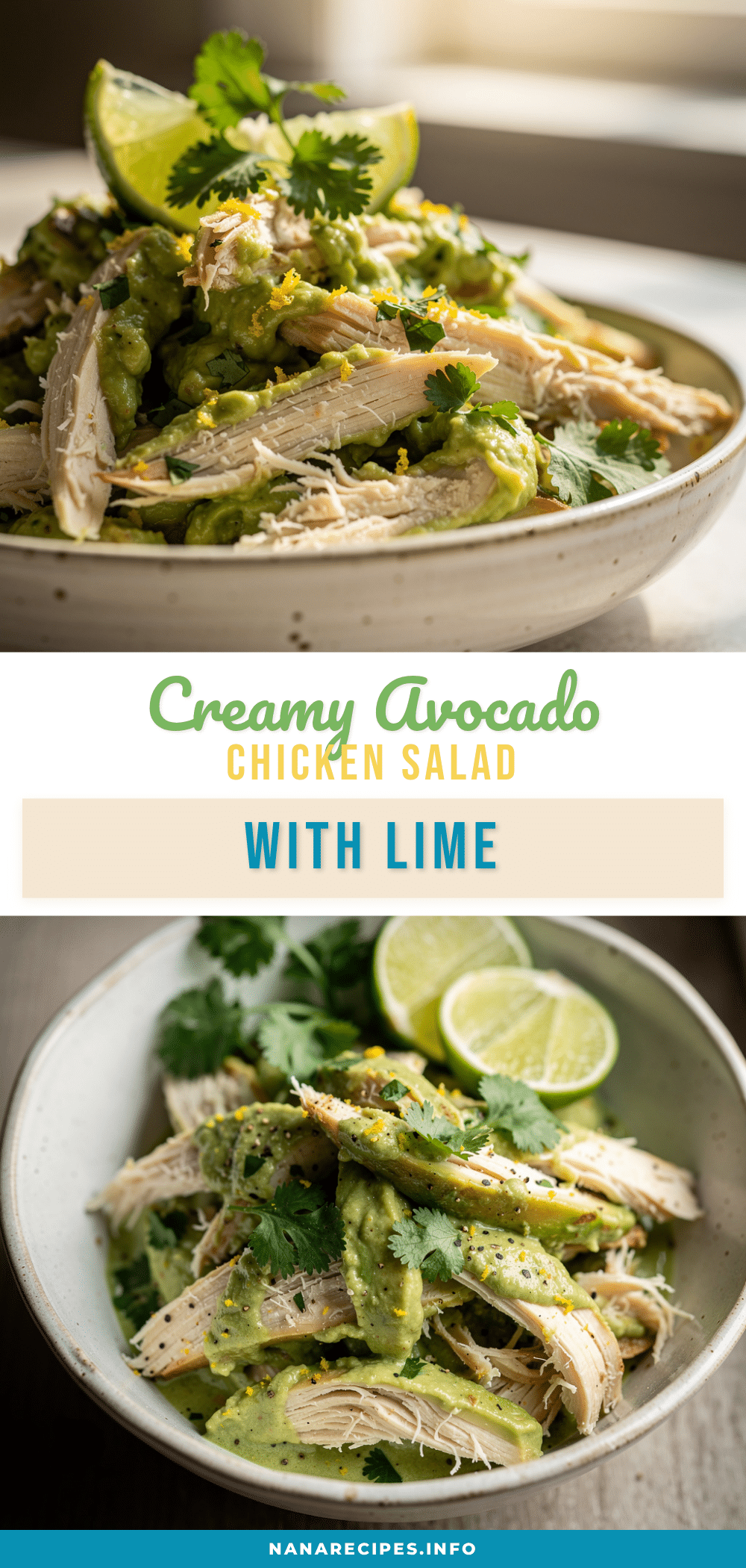 Fresh Avocado Chicken Salad recipe