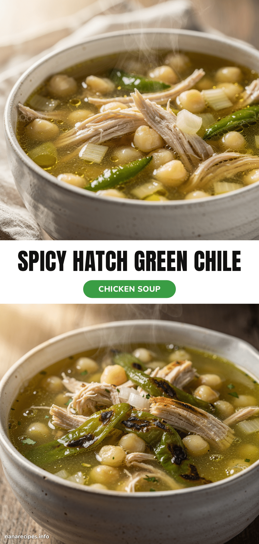 Hatch green chile chicken soup recipe