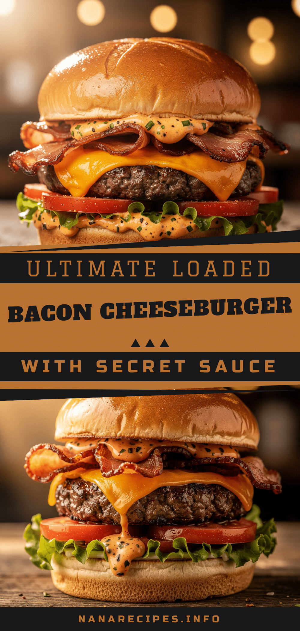 loaded bacon cheeseburger recipe recipe