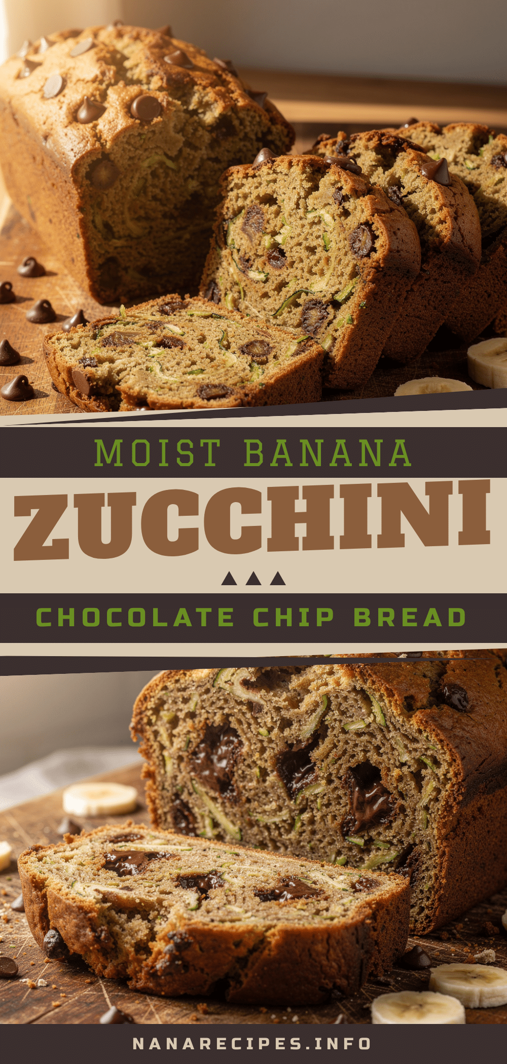 moist banana zucchini bread recipe