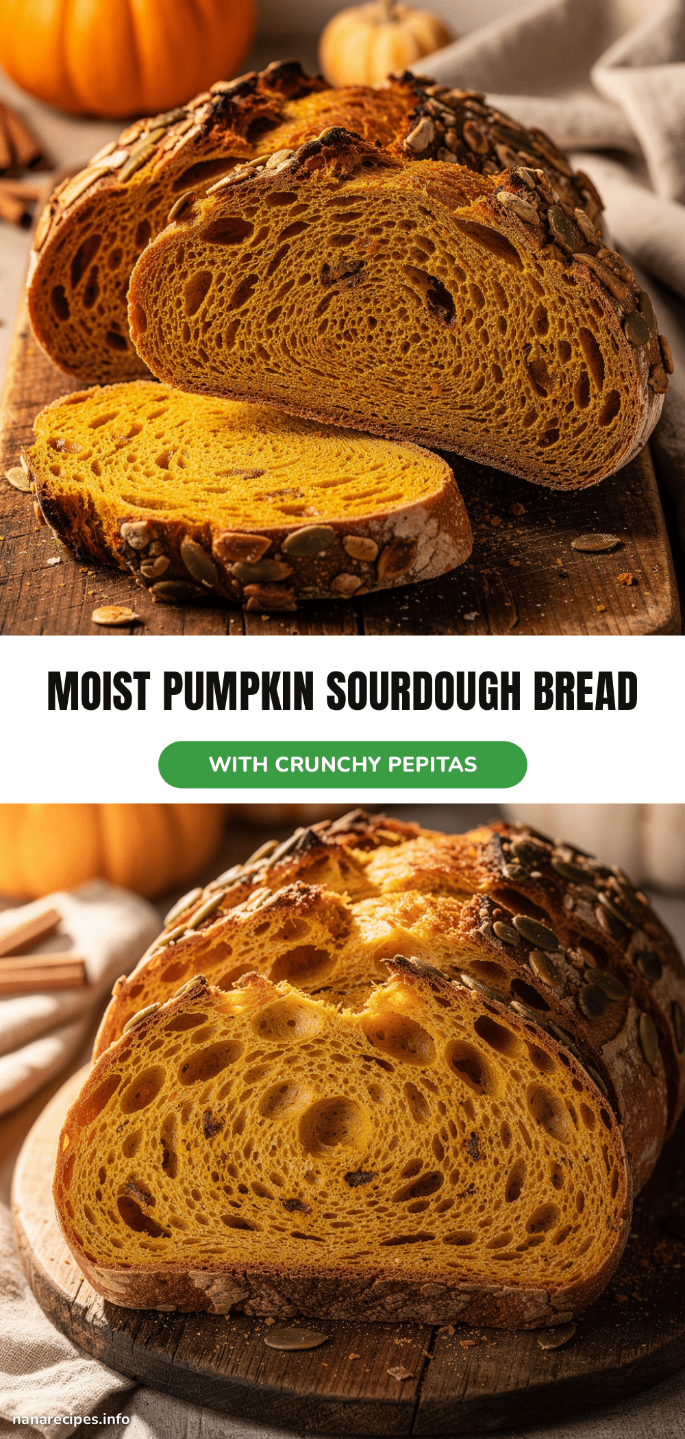 pumpkin sourdough bread recipe