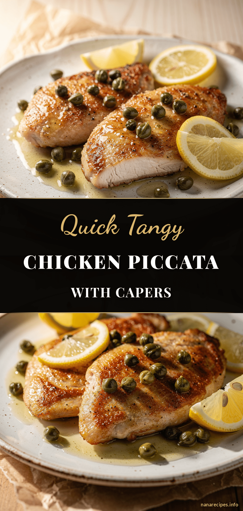quick tangy chicken piccata recipe
