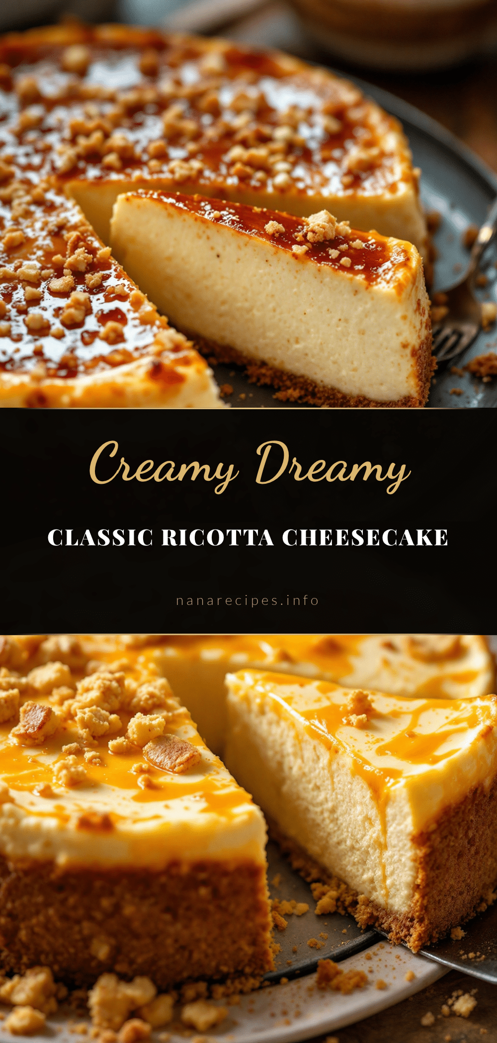 ricotta cheesecake recipe