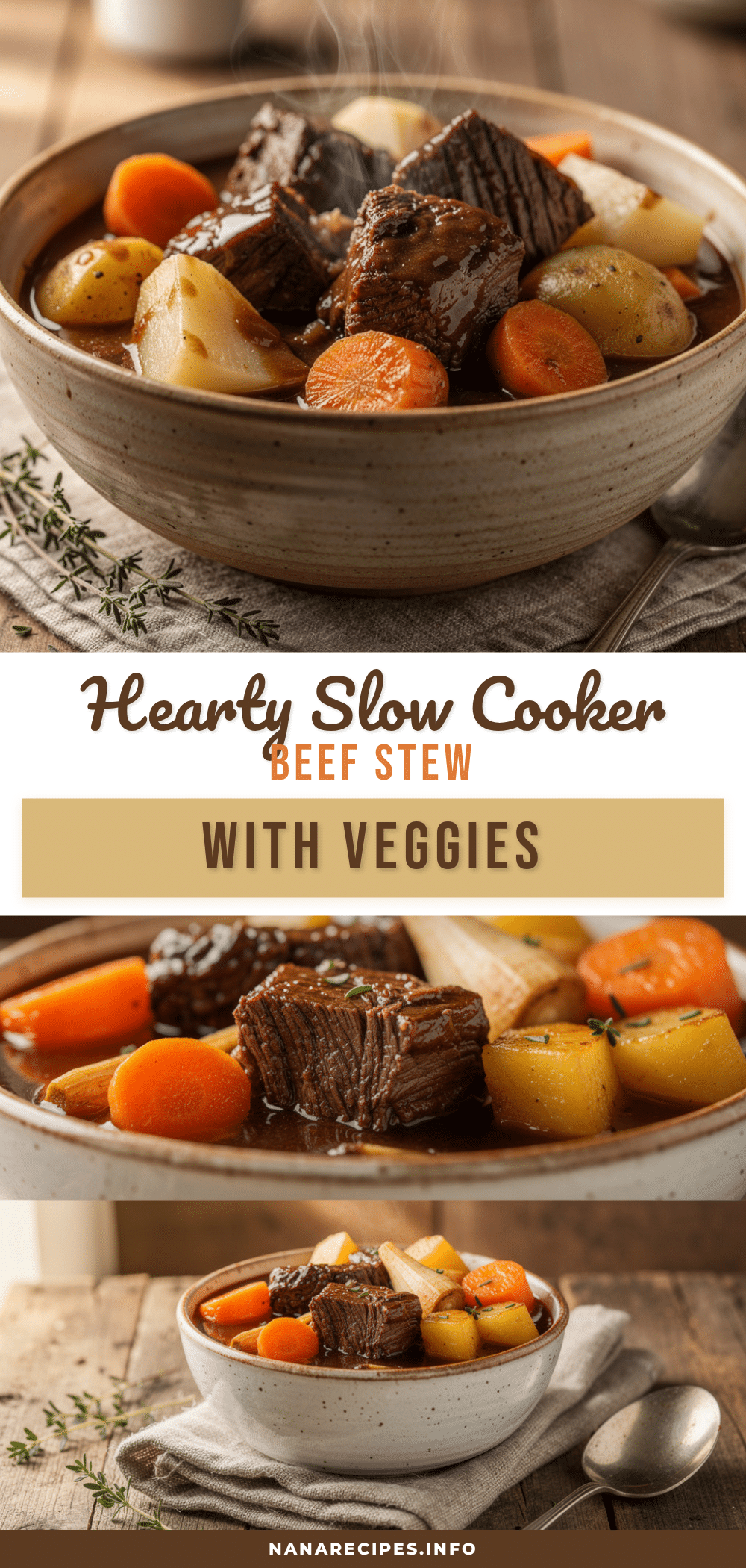 slow cooker beef stew recipe