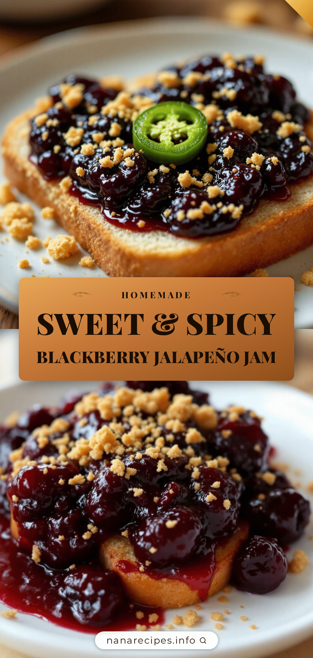 spicy blackberry jalapeño jam recipe